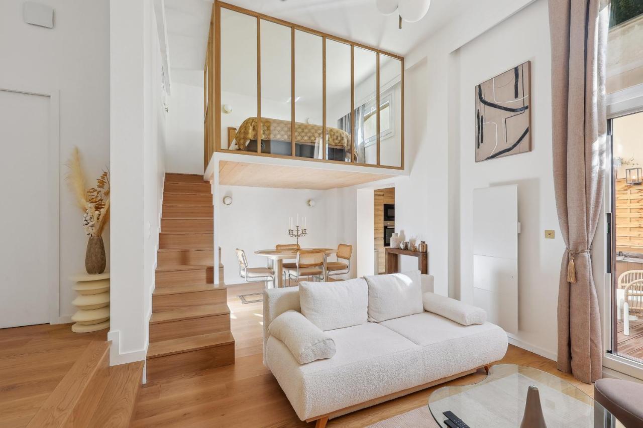 פריז Suite Luxueuse Avec Jardin Prive Sauna Et Jacuzzi מראה חיצוני תמונה