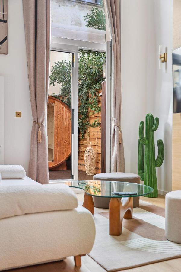 פריז Suite Luxueuse Avec Jardin Prive Sauna Et Jacuzzi מראה חיצוני תמונה