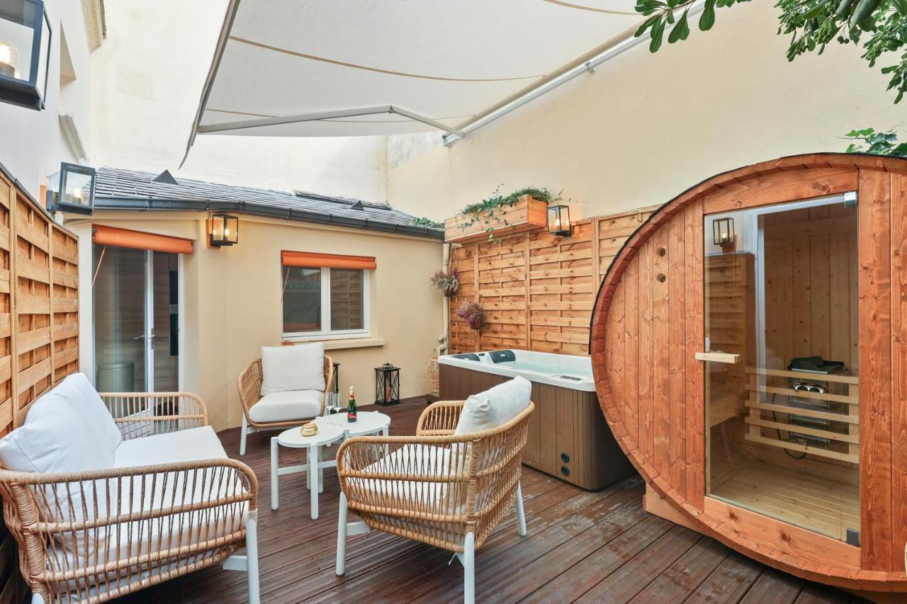 פריז Suite Luxueuse Avec Jardin Prive Sauna Et Jacuzzi מראה חיצוני תמונה